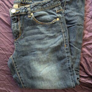 Lauren Conrad Mid-Rise Skinny Jeans - Dark Wash - Size 6